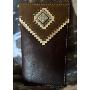 Nocona Leather Goods Bi Fold Wallet NWT Excellent Gift!
